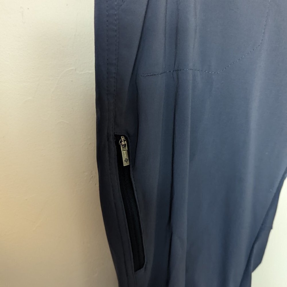 Columbia Omni Shield Advanced Repellency Pants Zippered Pockets Grey - Picture 6 of 9